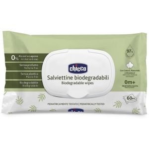 دستمال مرطوب کودک 60 عددی با عصاره پنبه و ویتامین E چیکو Chicco