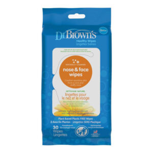 دستمال مرطوب دکتر براون Dr Browns برای صورت و بینی