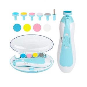 سوهان برقی قاب دار بیبی نیل آبی BABY NAIL TRIMMER