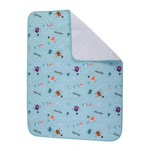 زیر انداز تعویض سبز آبی best baby سایز کوچک