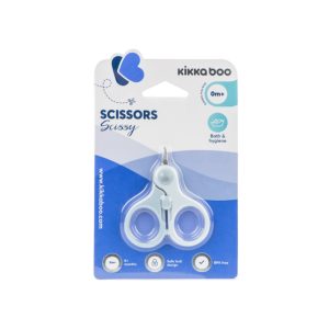 قیچی تک مخصوص نوزاد کیکابو آبی مدل Scissy